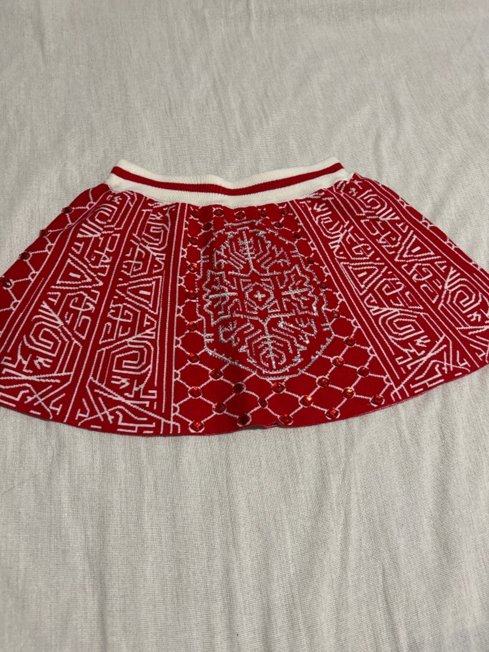 Queen of sparkles queen of hearts skirt